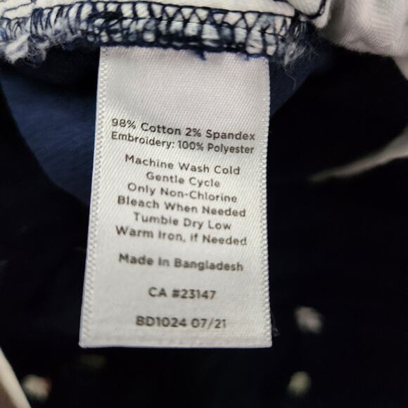 NWT Talbots Corduroy Straight Leg Polar Bear Pants Size 14 - Picture 5 of 8